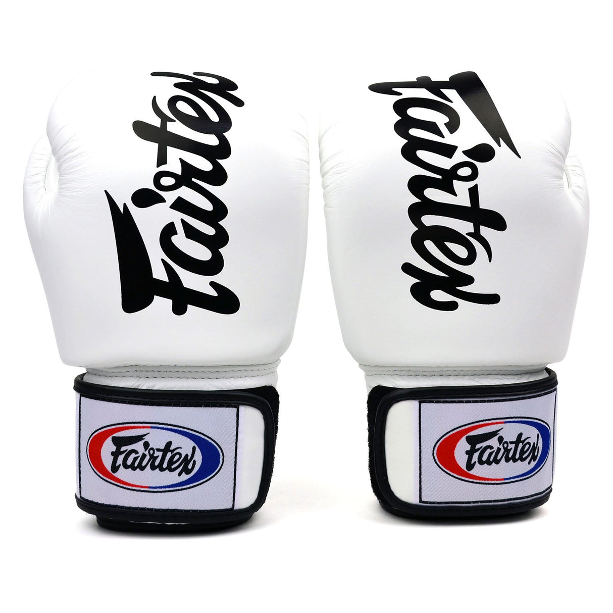 Fairtex BGV19 Deluxe Tight-Fit Boxing Gloves White