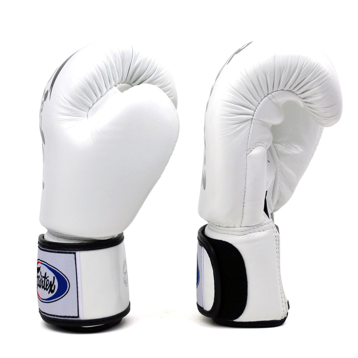 Fairtex BGV19 Deluxe Tight-Fit Boxing Gloves White