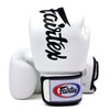 Fairtex BGV19 Deluxe Tight-Fit Boxing Gloves White