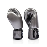Fairtex BGV1C-PLUS Microfibre Boxing Gloves Gun Metallic