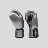 Fairtex BGV1C-PLUS Microfibre Boxing Gloves Gun Metallic