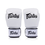Fairtex BGV1C-PLUS Microfibre Boxing Gloves White