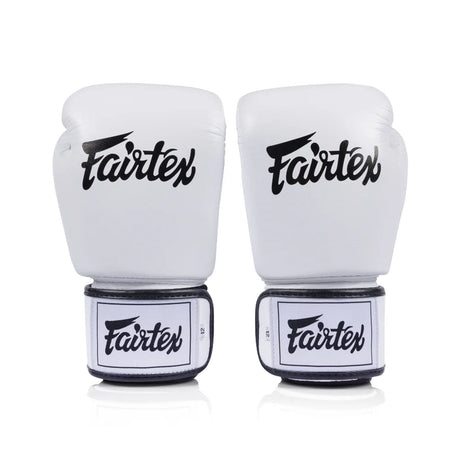 Fairtex BGV1C-PLUS Microfibre Boxing Gloves White