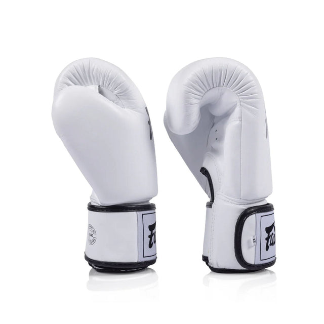 Fairtex BGV1C-PLUS Microfibre Boxing Gloves White