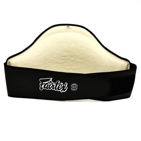 Fairtex BPV1 Standard Leather Belly Pad Black