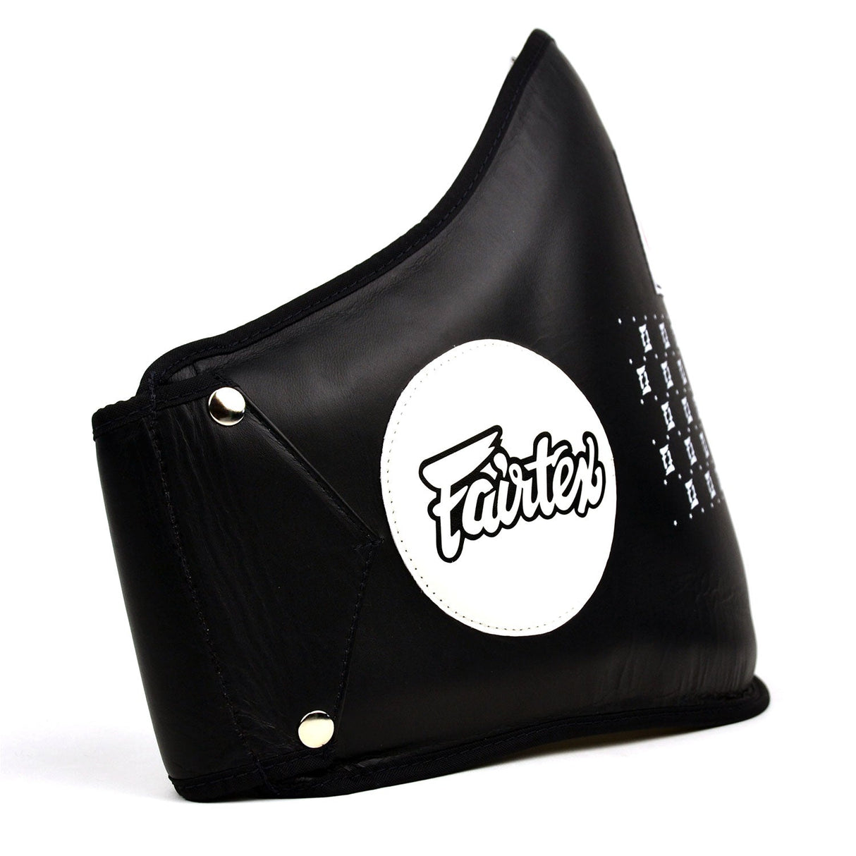 Fairtex BPV1 Standard Leather Belly Pad Black
