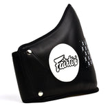 Fairtex BPV1 Standard Leather Belly Pad Black
