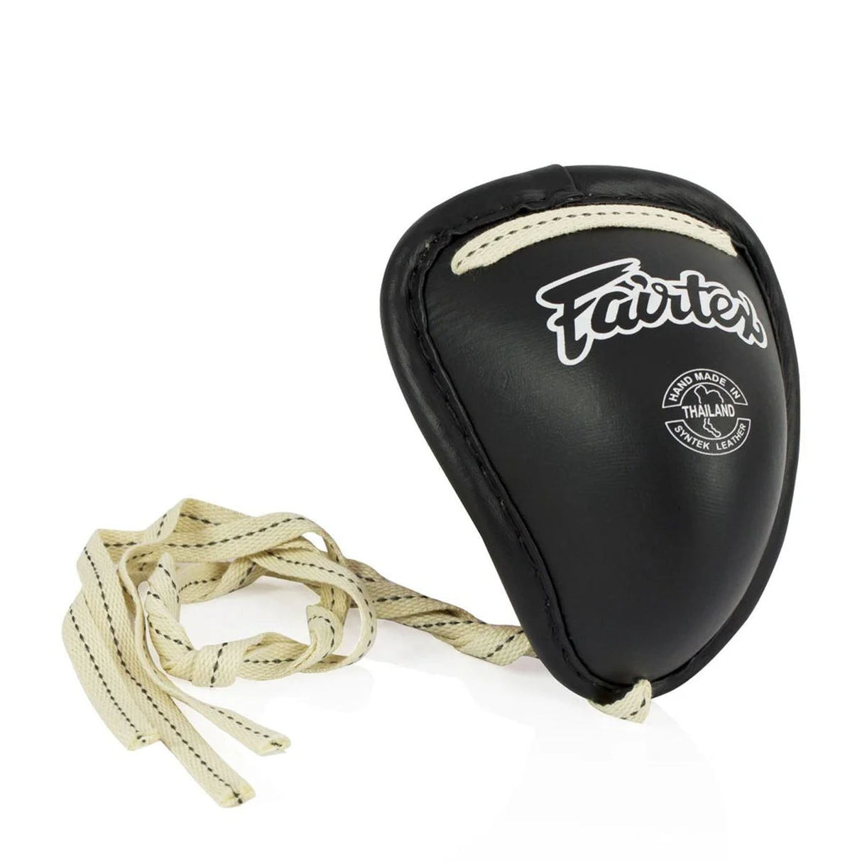 Fairtex GC2 Thai Metal Groin Guard Black