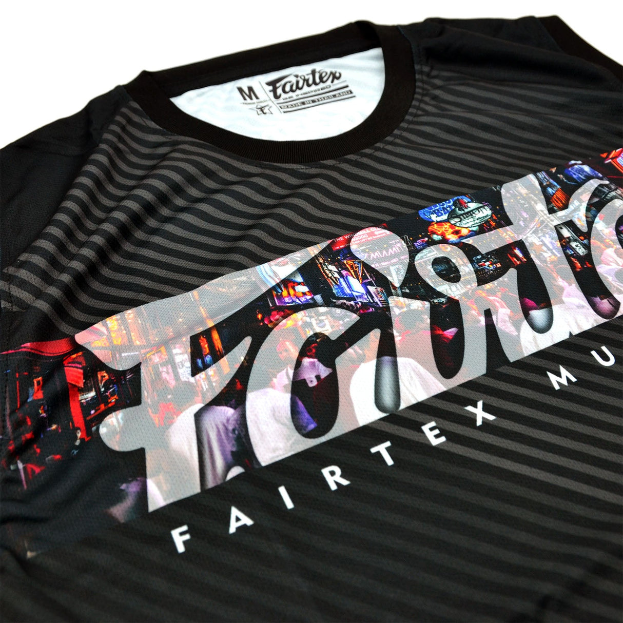 Fairtex MTT40 Pattaya Nightlife Tank Top Black