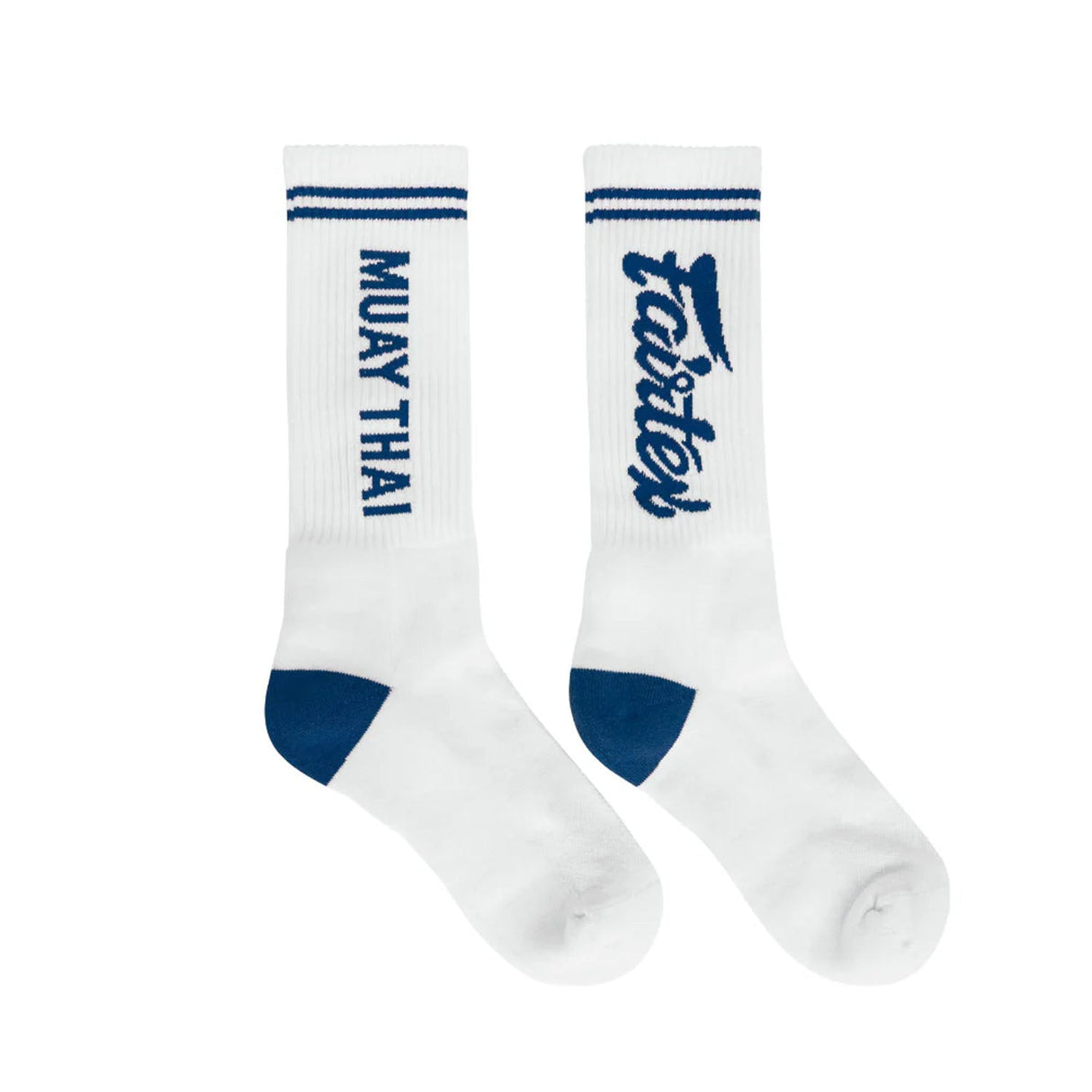 Fairtex Sports Socks White/Blue