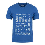 Fairtex TST313 Cotton T-Shirt Fairtex Worldwide Blue