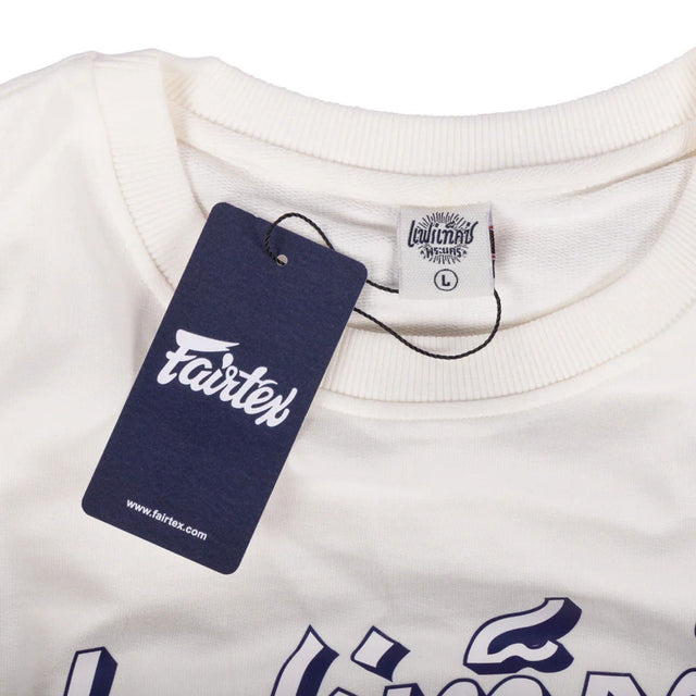Fairtex TST335 French Terry T-Shirt Phra Nakhon White