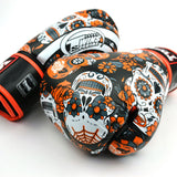 Twins Special FBGVL4-53 Boxing Gloves - Calaveras Orange