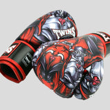 FBGVL4-58 Twins Kabuki Boxing Gloves Black/Red