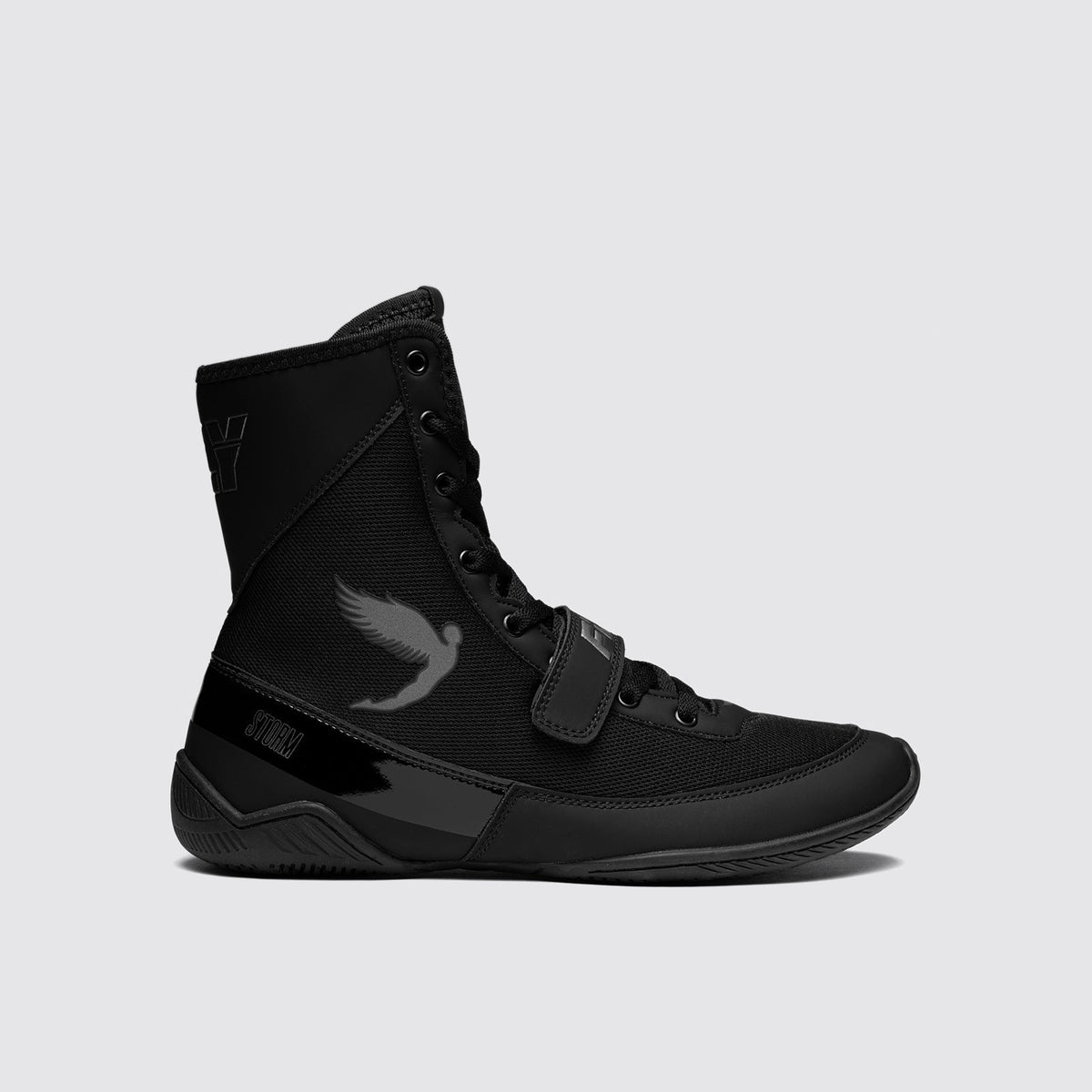 Fly Kids Storm 2 Boxing Boots Black