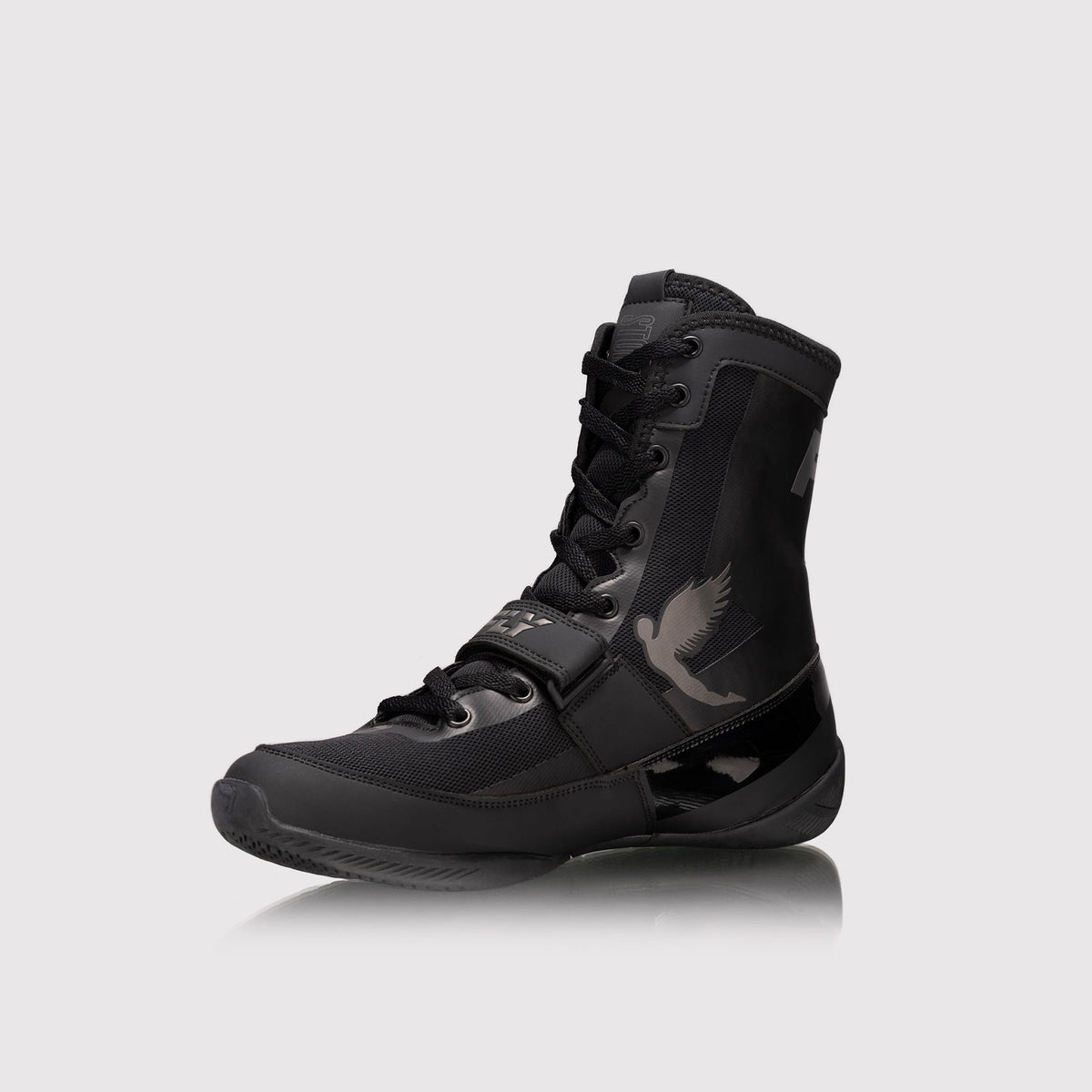 Fly Kids Storm Boxing Boots Black