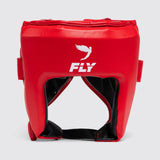 Fly Open Face X Headguard Red