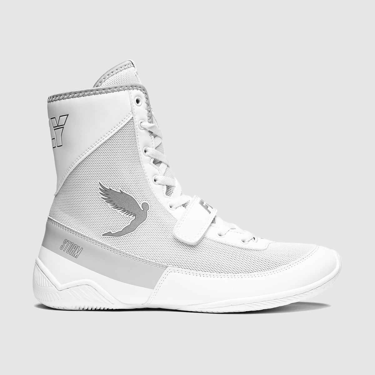 Fly Storm 2 Boxing Boots White