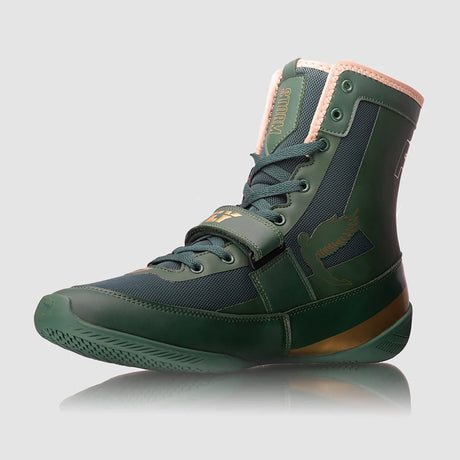 Fly Storm Boxing Boots Green/Gold