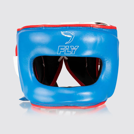 Fly Superbar X Headguard Blue/White/Red