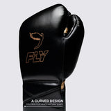 Fly Superlace Pro X 2 Boxing Gloves Black/Gold