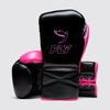Fly Superlace Pro X 2 Boxing Gloves Black/Pink
