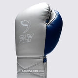 Fly Superlace Pro X 2 Boxing Gloves Grey/Space Blue