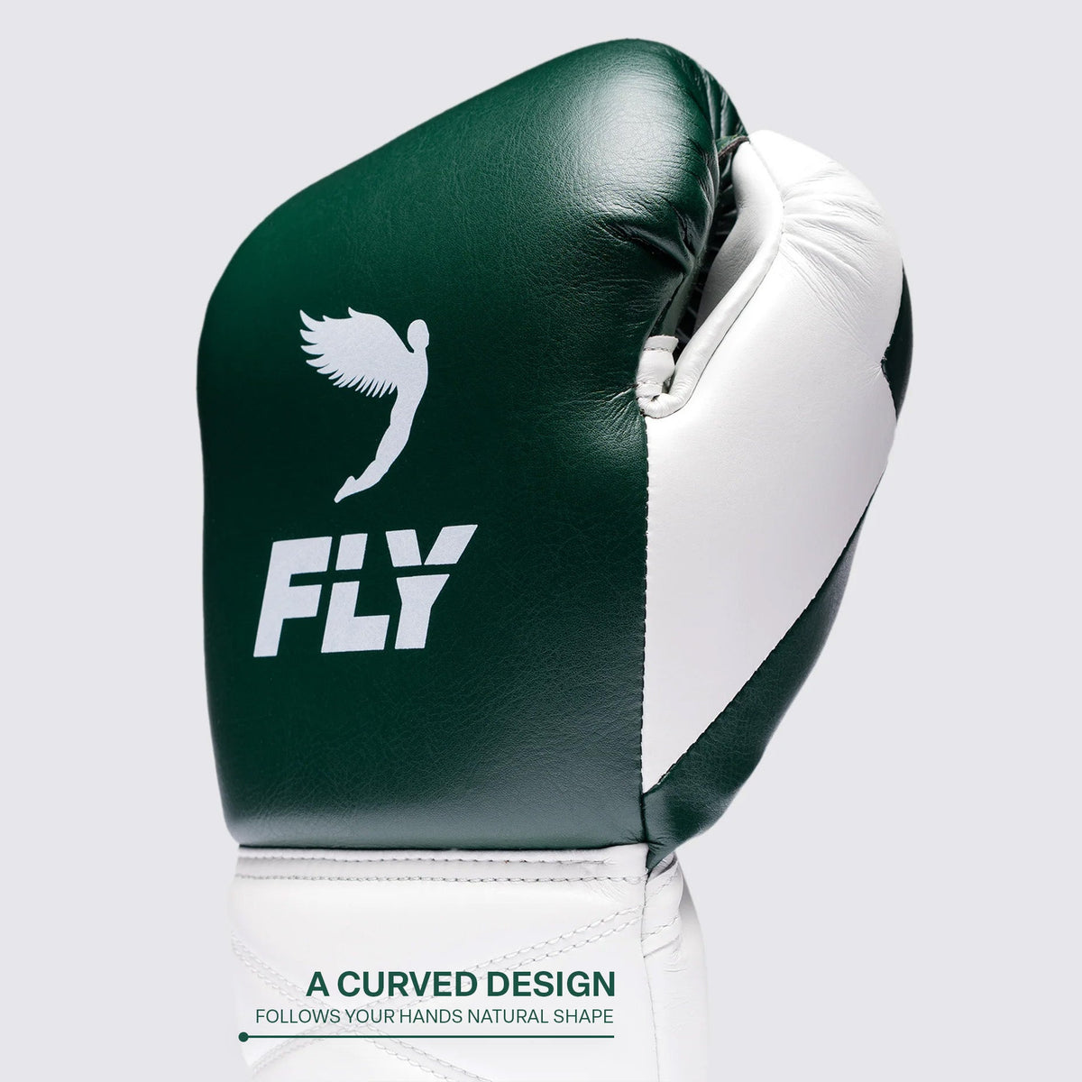 Fly Superlace Pro X 2 Boxing Gloves Petrol Green/White