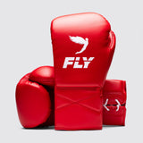 Fly Superlace Pro X 2 Boxing Gloves Red