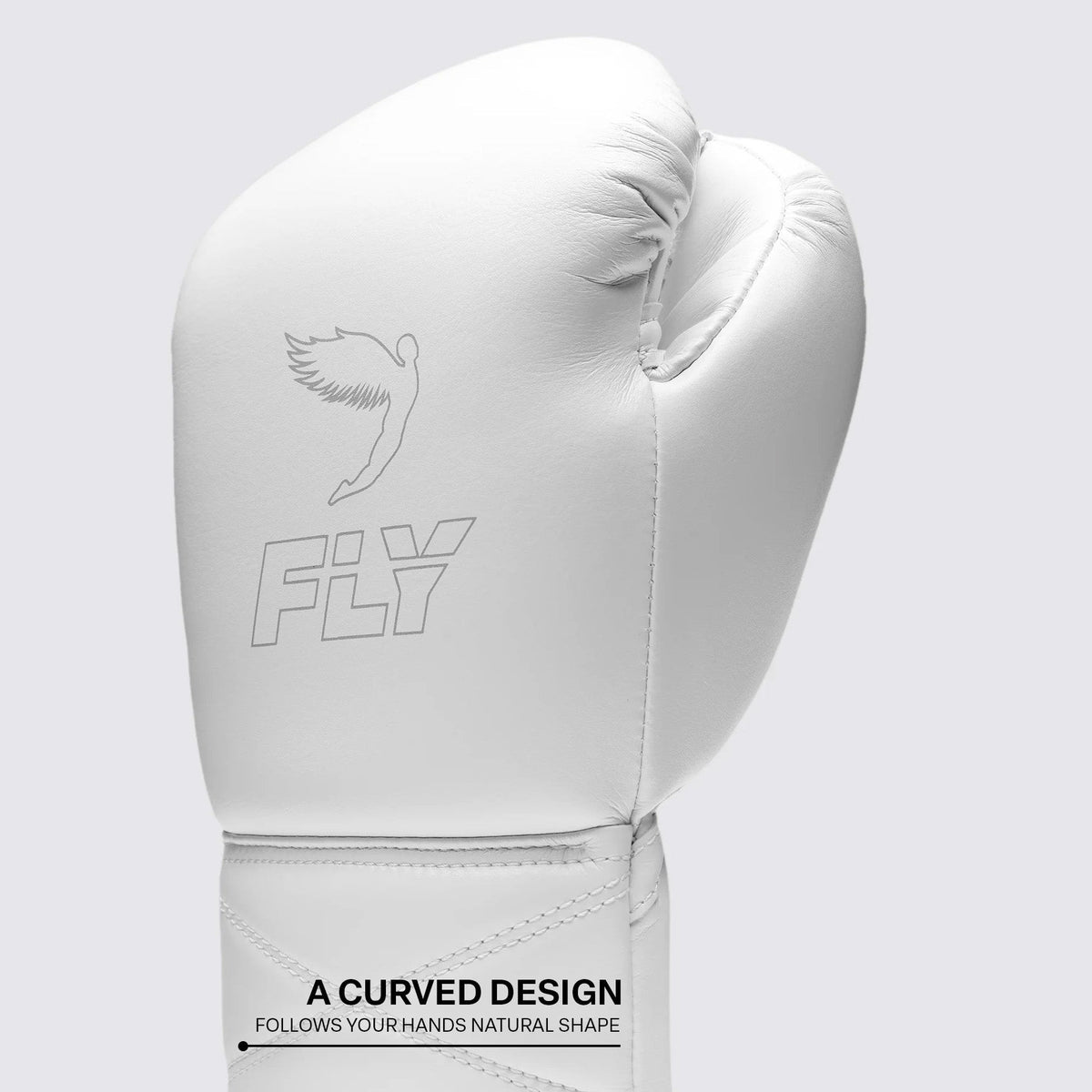Fly Superlace Pro X 2 Boxing Gloves White