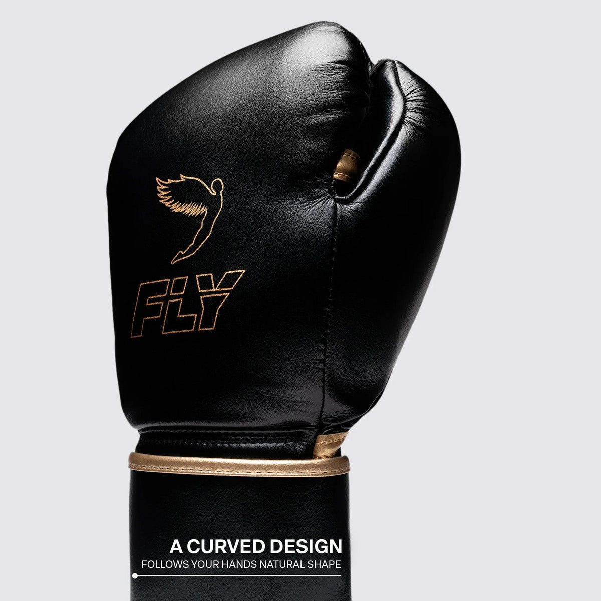 Fly Superloop Pro X 2 Boxing Gloves Black/Gold