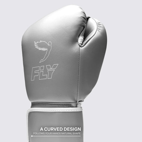 Fly Superloop Pro X 2 Boxing Gloves Grey