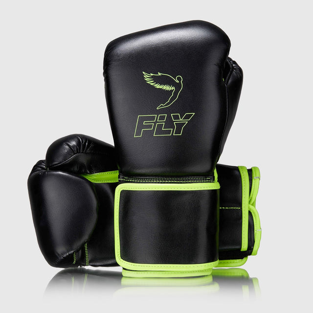 Fly Superloop X Boxing Gloves Black/Yellow