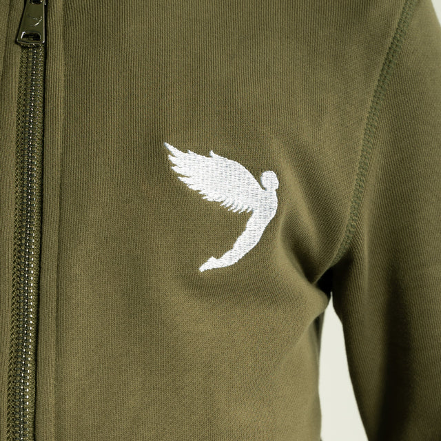 Fly Kids Tracksuit Jacket Green
