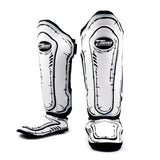 Twins Special FSGL10 Fancy Leather Shin Pads Comic