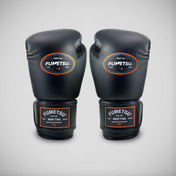 Fumetsu FMT1 Thai Boxing Gloves Black - front view