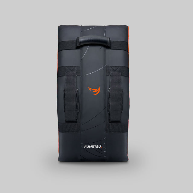 Fumetsu Icon Long Kick Shield Black/Orange