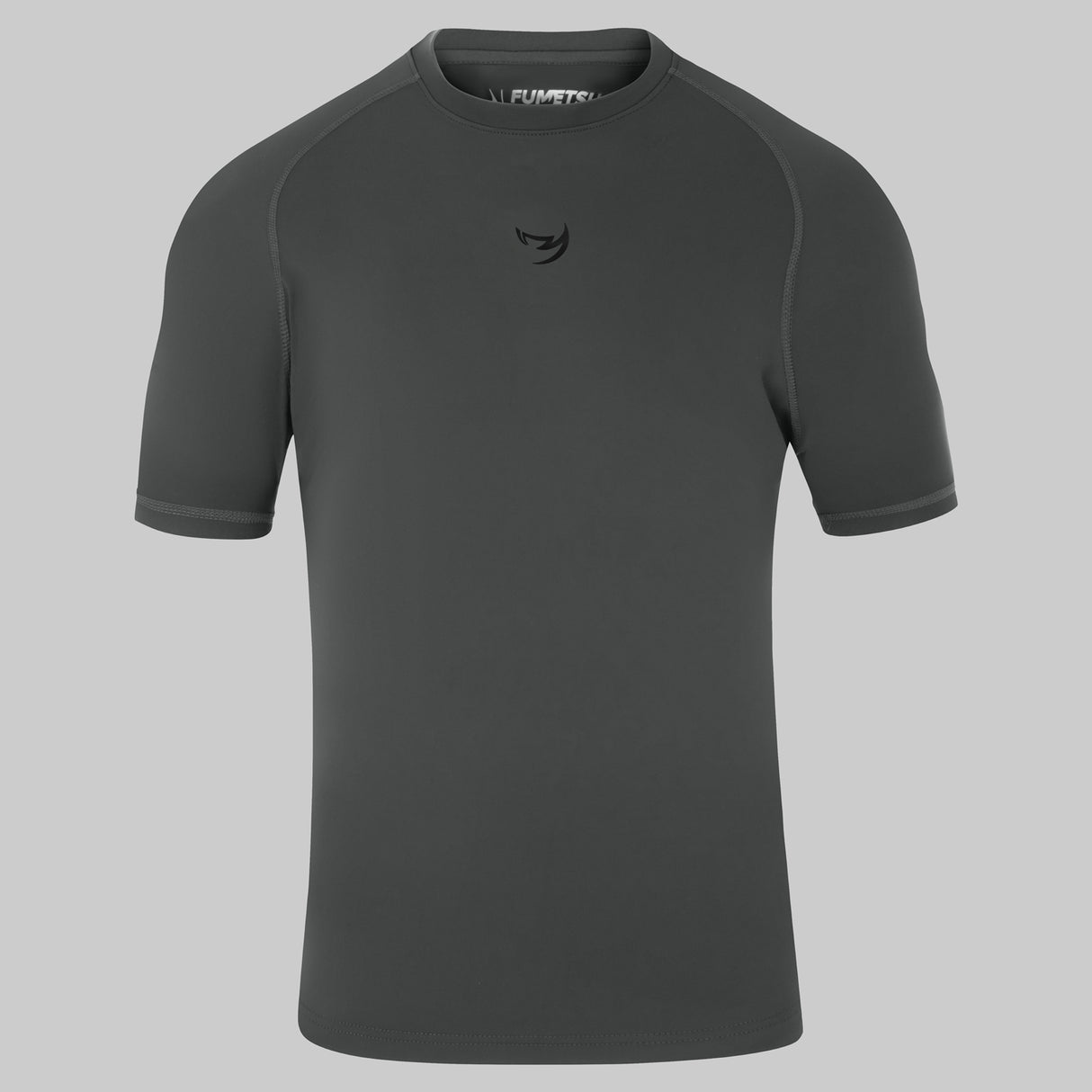 Fumetsu Origins Short Sleeve Rash Guard Grey