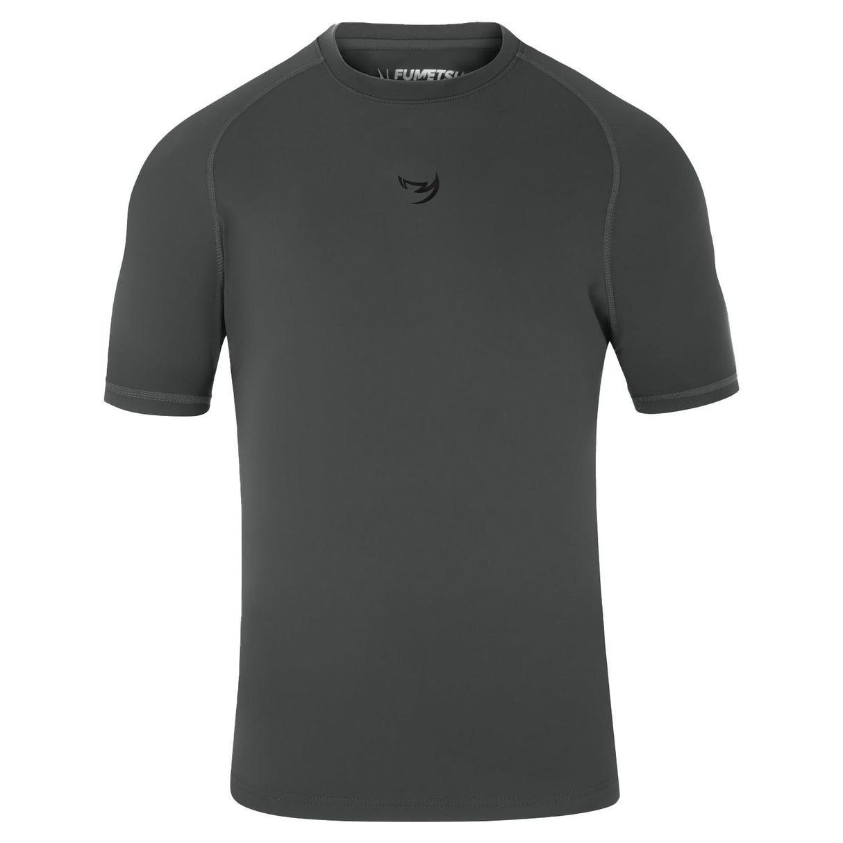 Fumetsu Origins Short Sleeve Rash Guard Grey