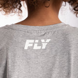 Fly Kids Big Logo Tee Grey