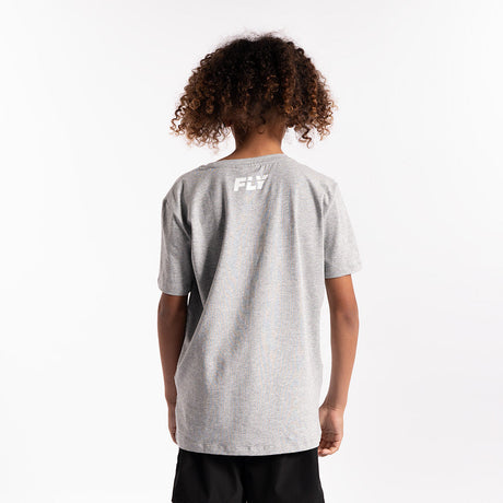 Fly Kids Big Logo Tee Grey