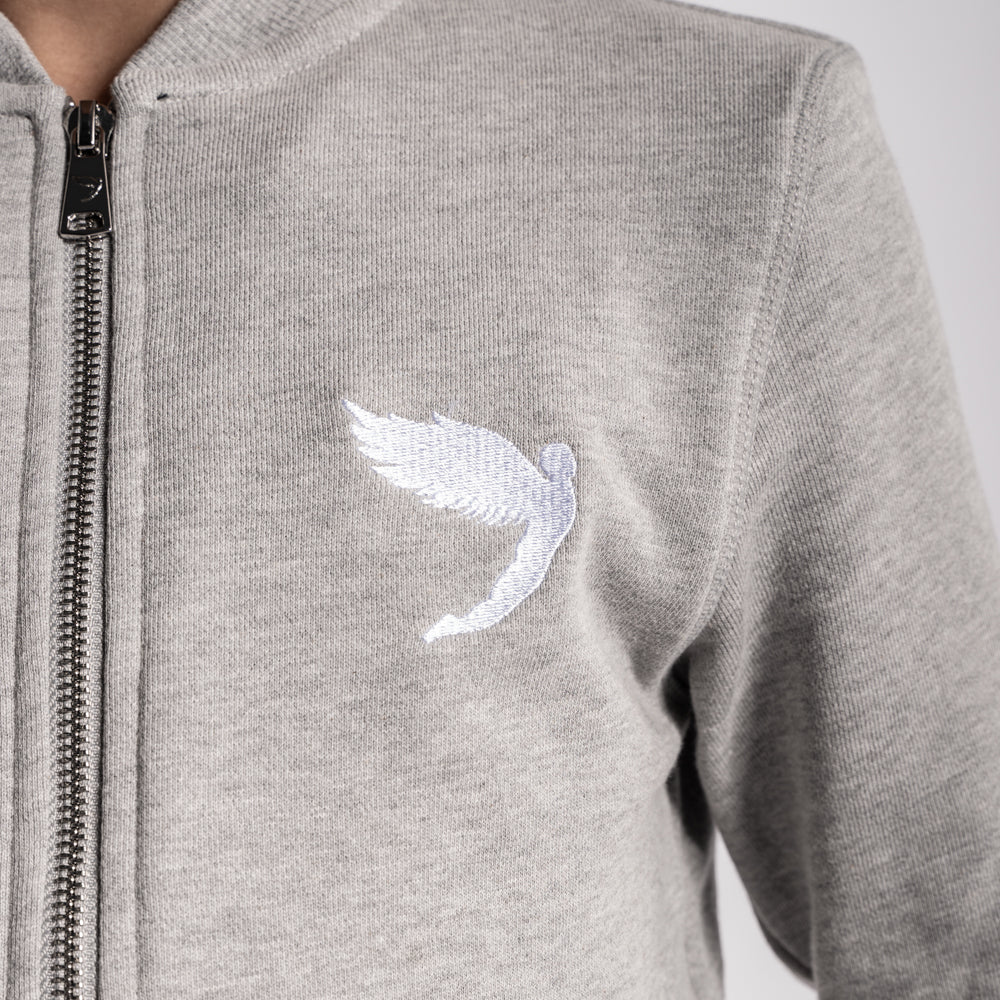 Fly Kids Tracksuit Jacket Grey