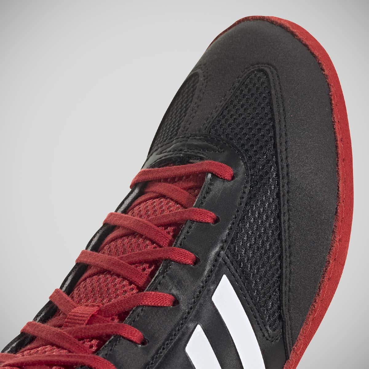 Adidas Combat Speed.5 Boots de lutte noir / rouge