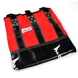 Fairtex HB3 Extra Large Leather Heavy Bag (Un-Filled) Black/Red