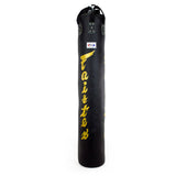 Fairtex HB6 6ft Muay Thai Banana Bag (Un-Filled) Black/Gold