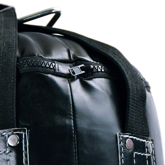 Fairtex HB6 6ft Muay Thai Banana Bag (Un-Filled) Black/White