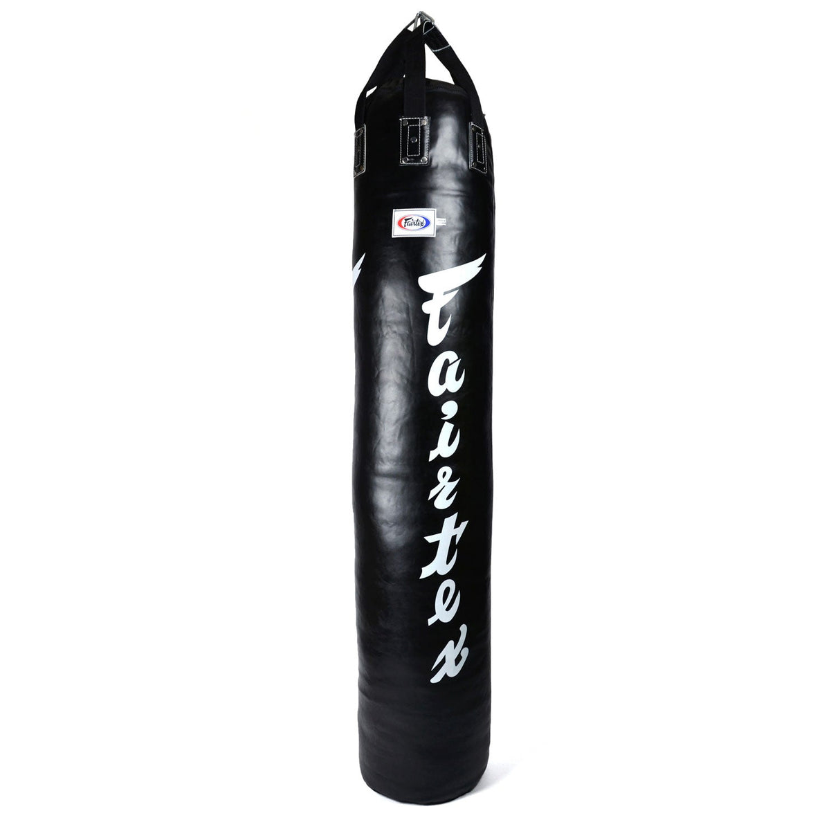 Fairtex HB6 6ft Muay Thai Banana Bag (Un-Filled) Black/White