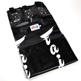 Fairtex HB6 6ft Muay Thai Banana Bag (Un-Filled) Black/White
