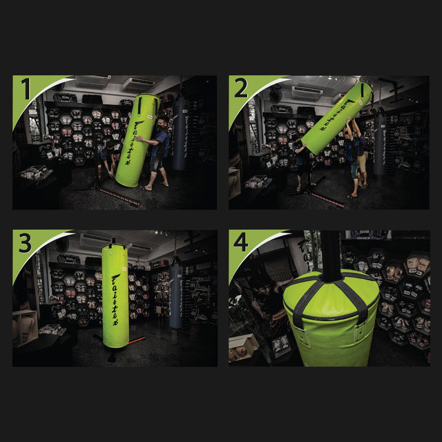 Fairtex HB7 7ft Pole Bag (Un-Filled) Black