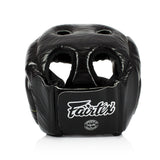 Fairtex HG13 Diagonal Vision Sparring Headguard Black